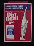 Dirt Devil Power Stick Filter 3-370605-044