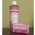 Dr. Bronners Pure-Castile Soap Bar (Hemp Rose)