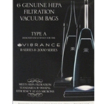 Riccar HEPA Bags Type A
