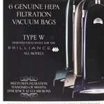 Riccar HEPA Bags Type W