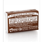 Dr Bronners Pure-Castile Soap Bar (Eucalyptus)