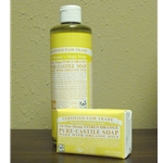 Dr Bronners Pure-Castile Soap Bar (Citrus Orange)