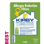 Kirby Vacuum Bags Style F Allergen Reduction HEPA Filtration Bags 205803