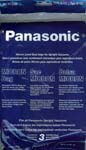 Panasonic Type U-12 Micro-Filtration Bags