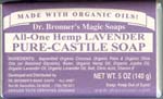 Dr. Bronners Pure-Castile Soap Bar (Lavender)