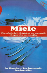 Click here to view larger image Miele Water Softening Salt 3.3 lbs