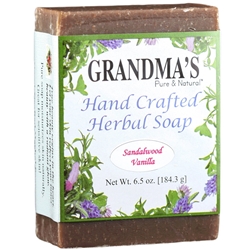 Grandmas Sandalwood Vanilla Herbal Soap