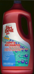 Click here to view larger image Carpet and Rug Shampoo By Dirt Devil