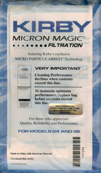 Kirby Bags | Micron Magic Filtration Bags 197294