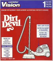 Dirt Devil Vision Canister Filter