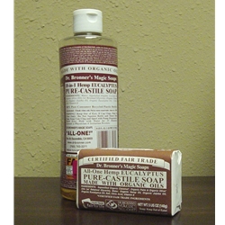 Click here to view larger image Dr. Bronner Pure-Castile Soap (Eucalyptus)