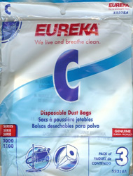 Eureka Style C Disposable Dust Bags 52318