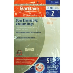 Click here to view larger image Sanitaire Style Z Odor Eliminating Dust Bags