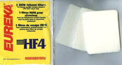 Eureka HF4 HEPA Exhaust Filters 61505
