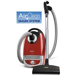 Miele Libra Full Size Canister Vacuum Mango Red