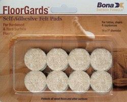 Click here to view larger image Bona FloorGards Felt Floor Protectors