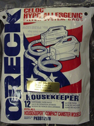 Click here to view larger image Oreck Type BB Hypo-Allergenic Filter Bags PKBB12DW