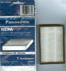 Click here to view larger image Panasonic HEPA Filter