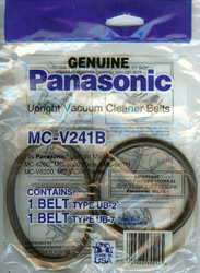 Panasonic Type UB-2 and UB-7 Belts MC-V241B
