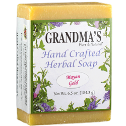 Grandmas Mayan Gold Herbal Soap