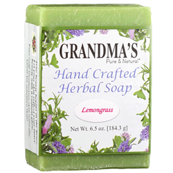 Grandmas Lemongrass Herbal Soap