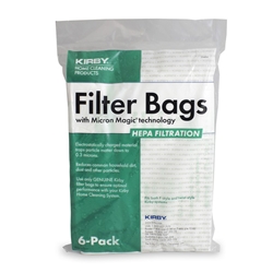 Kirby 6 pk Universal Fit HEPA Filtration Bags