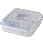 Square Cake Pan with Lid