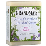 Grandmas White Patchouli Herbal Soap