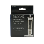 Riccar Steward HEPA Media and Secondary Filter Set