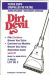 Dirt Devil F19 Broom Vac Filter