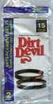Dirt Devil Style 15 Belts 3-SN0220-001