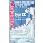 Oreck Type CC Hypo-Allergenic Filter Bags CCPK8DW