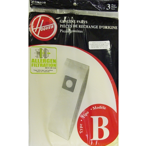 Hoover Y Bags Allergen Filtration 4010100Y