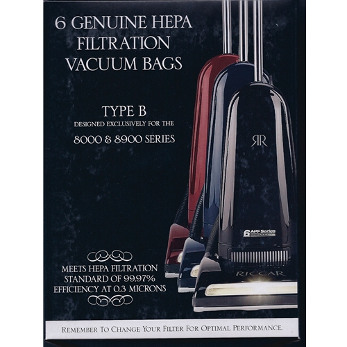 Riccar HEPA Bags Type B